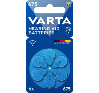 VARTA BATERIJE ZA SLUŠNE APARATE HA 675 BLI6