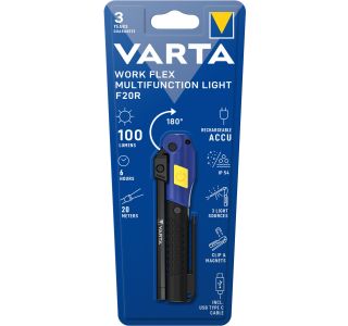 VARTA WORK FLEX MULTIFUNCTION LIGHT F20R VARTA WORK FLEX MULTIFUNCTION LIGHT F20R