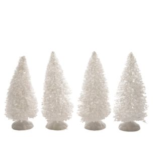 VASICA LUMINEO DREVO BELE BARVE VIŠINA 10 CM 4/1 VASICA LUMINEO DREVO BELE BARVE VIŠINA 10 CM 4/1