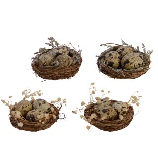 VELIKONOČNI PROGRAM DECORIS GNEZDO IZ RATANA, 2/1 SORT.