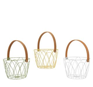 VELIKONOČNI PROGRAM DECORIS KOŠARA IZ ŽICE 18.5X14 CM SORTIRANO VELIKONOČNI PROGRAM DECORIS KOŠARA IZ ŽICE 18.5X14 CM SORTIRANO