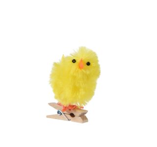VELIKONOČNI PROGRAM DECORIS PIŠČANČEK 8/1, 5.5 CM RUMEN