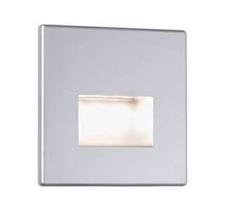 VGRADNA STENSKA SVETILKA LED 1.1W MAT KROM WW KVADRATNA / KV.