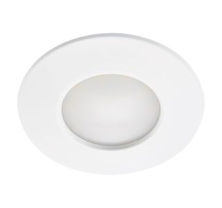 VGRADNA STROPNA SVETILKA PRISMA 1X5W LED, FI=75 MM BELA, OKR., IP44, DIMM VGRADNA STROPNA SVETILKA PRISMA 1X5W LED, FI=75 MM BELA, OKR., IP44, DIMM