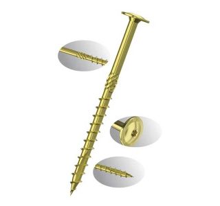 VIJAK ZA LESENE KONSTRUK. 6X80/48 A2F TX 30 S PRIROBNICO