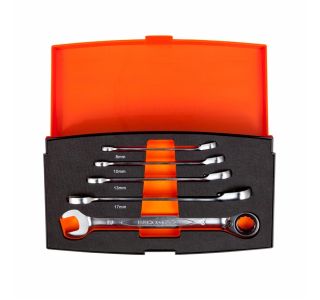 VILIČASTO-OBROČNI KLJUČI BAHCO 8-19 MM 5 DELNA Z RAGLJO 1RM/S5