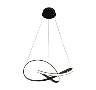VISEČA SVETILKA MILAGRO CAPPIO ČRNA 36W LED ML6771 VISEČA SVETILKA MILAGRO CAPPIO ČRNA 36W LED ML6771