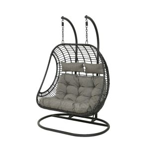 VISEČI STOL DECORIS RIGA Z BLAZINAMI DVOSED