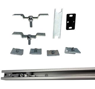 VODILO ZA POMIČNA VRATA GEZE 2000 MM KOMPLET ALUMINIJ SISCO SLIDING