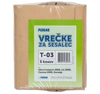 DODATEK ZA SESANJE PISKAR VREČA T 03/5 1150 A/E DODATEK ZA SESANJE PISKAR VREČA T 03/5 1150 A/E