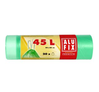VREČKE ZA SMETI ALUFIX 45 L S TRAKOM 20/1