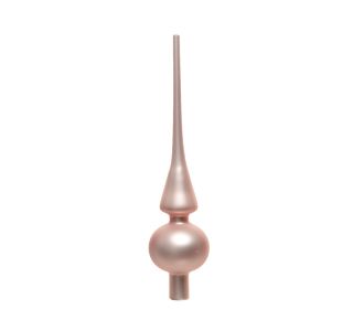 VRH ZA JELKO DECORIS ŠPICA 26 CM ROZA MAT VRH ZA JELKO DECORIS ŠPICA 26 CM ROZA MAT
