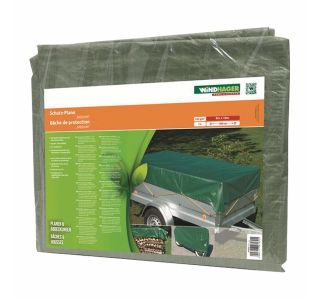 ZAŠČITNA PONJAVA WINDHAGER 8 X 10 M ZELENA, 100G/M2