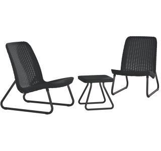VRTNA GARNITURA KETER RIO PATIO 3-DELNI SET VRTNA GARNITURA KETER RIO PATIO 3-DELNI SET