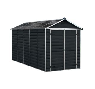 VRTNA HIŠKA PALRAM SKYLIGHT TIP 6X12 TEMNO SIVA