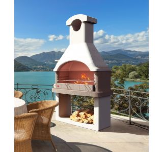 VRTNI KAMIN SAROM COLUMBIA BETONSKI