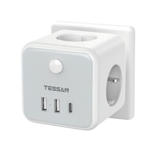 VTIČNI RAZDELILEC TESSAN 301-DE-C 3X VTIČNICA, 2X USB-A, 1X USB-C VTIČNI RAZDELILEC TESSAN 301-DE-C 3X VTIČNICA, 2X USB-A, 1X USB-C