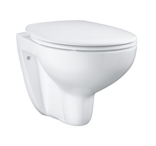 WC ŠKOLJKA, VISEČA GROHE BAU RIMLESS Z DESKO SOFTCLOSE