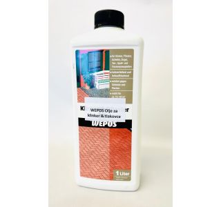 WEPOS OLJE ZA KLINKER & TLAKOVCE 1L WEPOS OLJE ZA KLINKER & TLAKOVCE 1L