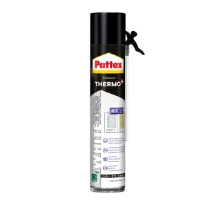 POLIURETANSKA PENA HENKEL ACC PATTEX WHITETEQ STD 650 ML - POPOLNOMA BELA S SLAMICO