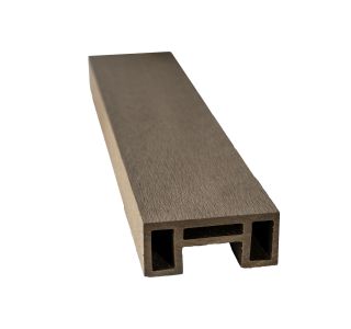 WPC SISTEM OGRAJA U-PROFIL KAVA 4000X90X40 MM