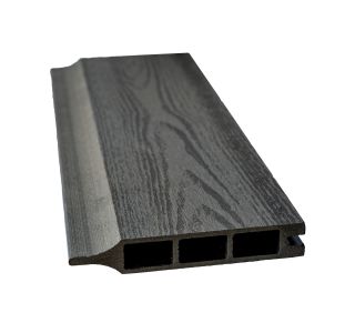 WPC OGRAJNA DESKA TEMNO SIVA 1800X150X25 MM