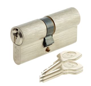 YALE 500 PLUS 30:40 3 KLJUČI, SATIN NIKELJ