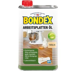OLJE ZA LES BONDEX ZA DELOVNE POVRŠINE 0.25 L