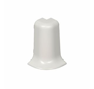 ZAKLJUČEK/ROZETA FN ZUNANJI KOT BEL 2 KOS ZA PVC LETEV