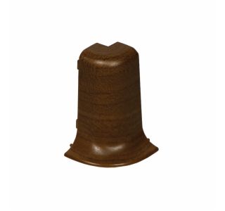 ZAKLJUČEK/ROZETA FN ZUNANJI KOT OREH 2 KOS ZA PVC LETEV