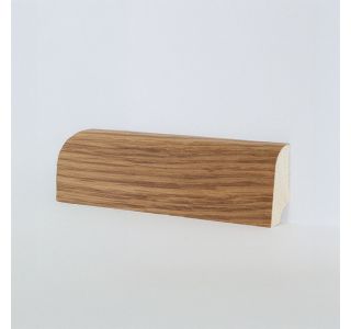 ZAKLJUČNA TALNA LETEV HRAST FURNIR LAK PROFILE 40X18X2500 MM SW SV4-D1