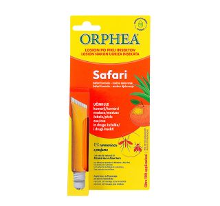 ZAŠČITA PRED INSEKTI ORPHEA LOSJON SAFARI 10 ML PO PIKU INSEKTOV IN MEDUZ