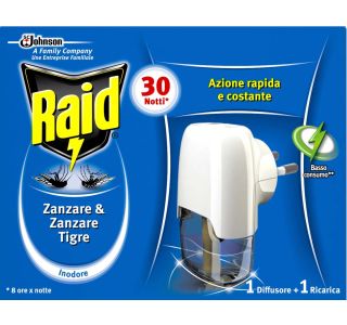 ZAŠČITA PRED INSEKTI RAID ELECTRICAL KOMPLET 30N 21ML ZAŠČITA PRED INSEKTI RAID ELECTRICAL KOMPLET 30N 21ML