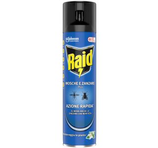 ZAŠČITA PRED INSEKTI RAID SPREJ FIK 400ML ZAŠČITA PRED INSEKTI RAID SPREJ FIK 400ML
