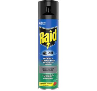 ZAŠČITA PRED INSEKTI RAID SPREJ FIK EVKALIPTUS 400ML ZAŠČITA PRED INSEKTI RAID SPREJ FIK EVKALIPTUS 400ML