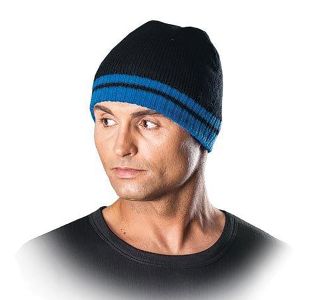 ZAŠČITA RAW POL KAPA PLETENA CZPAS ČRNO/MODRA ZAŠČITA RAW POL KAPA PLETENA CZPAS ČRNO/MODRA