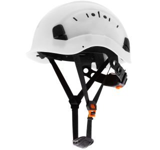 ZAŠČITNA ČELADA NERI ZA DELO NA VIŠINI BELA LEVEL