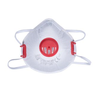 ZAŠČITNA RESPIRATOR MASKA OXYLINE XC 210 V FFP2 Z VENTILOM IN AKTIVNIM OGLEJM 3/1