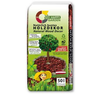 ZASTIRKA HAPPY GARDEN LESNI SEKANCI OKRASNI 50L OPEČNO-RDEČI