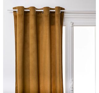 ZAVESA ATMOSPHERE DIMOUT LILOU 140X260CM PES ZLATO-RJAVA