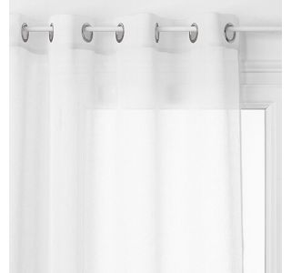 ZAVESA ATMOSPHERE GEORGETTE 140X240CM PES BELA