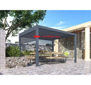 ZIP SCREEN  MS VISCOM 286 CM ZA PERGOLO 286 X 286 CM