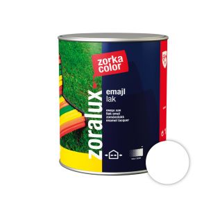 POKRIV.PREM.ZA KOV.,LES ZORKA DEKOR ZORALUX EMAJL LAK BELA 2.5 L 1503 POKRIV.PREM.ZA KOV.,LES ZORKA DEKOR ZORALUX EMAJL LAK BELA 2.5 L 1503