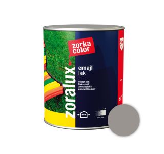 POKRIV.PREM.ZA KOV.,LES ZORKA DEKOR ZORALUX EMAJL LAK SIVA 0.75 L 7501 POKRIV.PREM.ZA KOV.,LES ZORKA DEKOR ZORALUX EMAJL LAK SIVA 0.75 L 7501