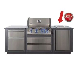 LETNA KUHINJA NAPOLEON Z VGRADNIM ŽAROM BIP500