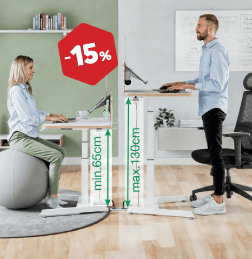 15% popusta na pisalne mize, stole in dodatke