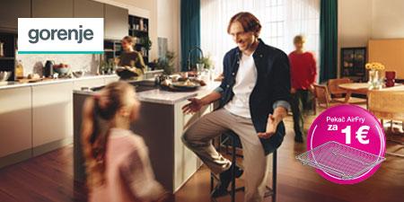 Prejmite darilo ob nakupu izbrane pečice Gorenje
