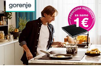 Darilo ob nakupu izbranega indukcijskega kuhališča Gorenje