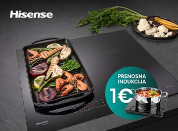 Darilo ob nakupu izbranega indukcijskega kuhališča Hisense
