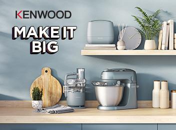 Pestra ponudba mešalnikov in kuhinjskih robotov Kenwood